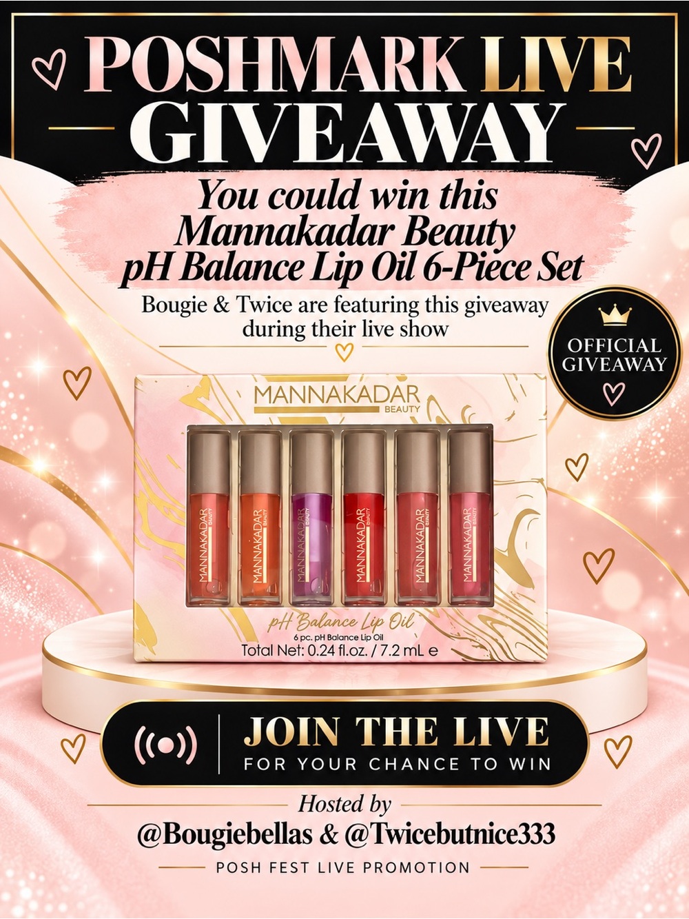 Bougie Bella's PoshFest Live Giveaway 🐶 👑 🐪 💖 - Picture 7 of 14